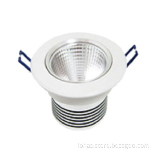LED downlight, COB ,Epistar LED, 630lm, AC 85V-240V, perfect design,CE ROHs certified